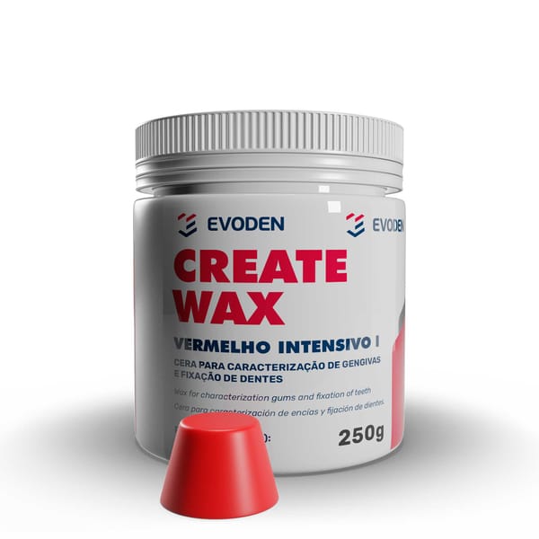 Create Wax – Intensiv Rot Dentin