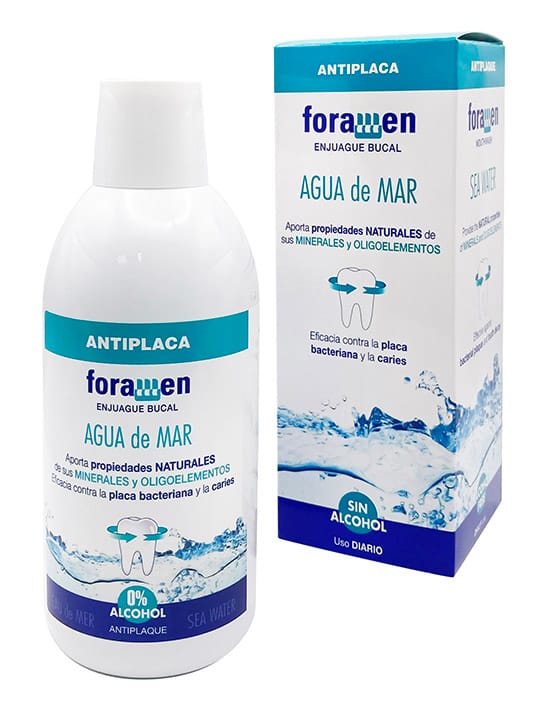 AGUA de MAR – FORAMEN SL, Mundspüllösungen