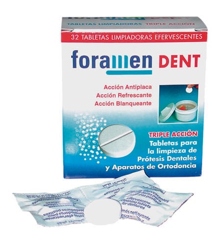 Foramen DENT Prothesenreinigungstabletten, 32 Stück