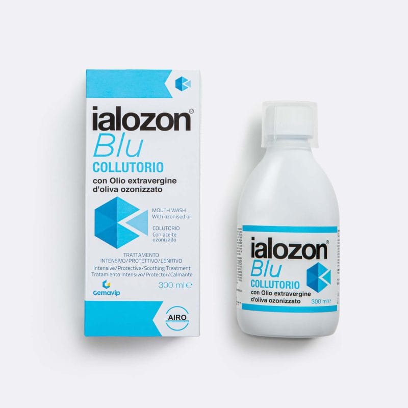 ialozon® Blu Mouthwash – Gemavip SRL, Mundspüllösungen