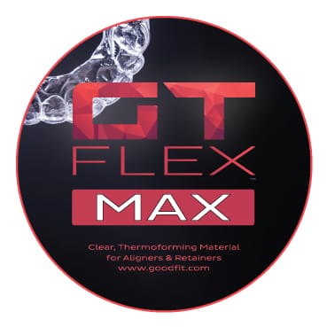 GT FLEX MAX 0.8mm (0.03") Thick 120mm Circle (10 Sheets) – GOOD FIT TECHNOLOGIES LLC, Kieferorthopädie