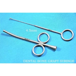 NEW GERMAN PREMIUM BONE GRAFT SYRINGE 4.5mm DENTAL IMPLANT INJECTOR SURGICAL