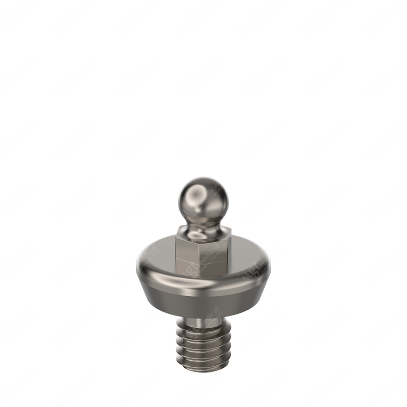 Ball Abutment, G2.0mm compatible with Best Fit® e-Clean Wide (054 HXE) D06003 – GT-Medical S.L., Abutments