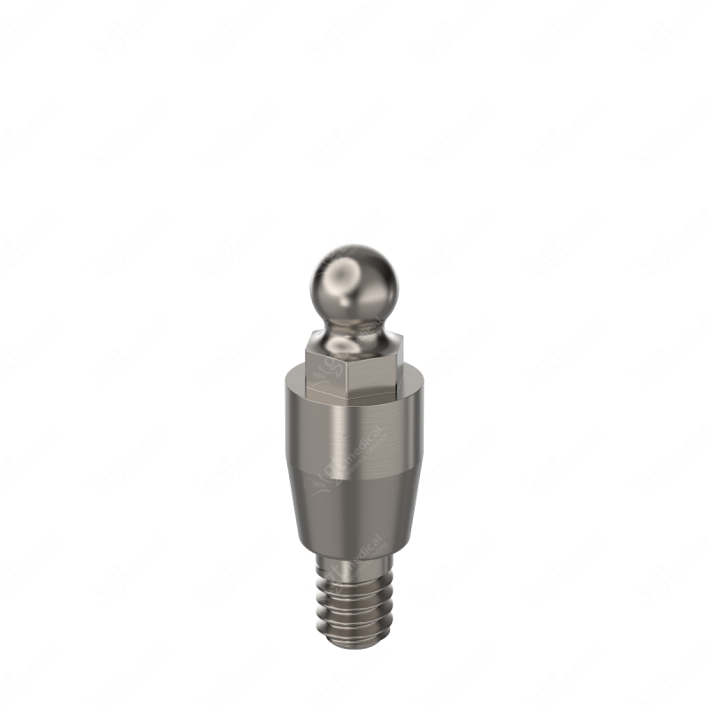 Ball Abutment, G2.0mm compatible with Best Fit® i-Clean (001 OCT) D26002 – GT-Medical S.L., Abutments
