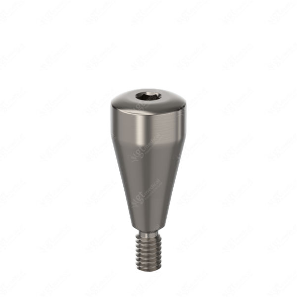 Healing Abutment, G6.0mm, D4.5mm, Hex 1.25 compatible with Dentsply® Astra® 3.5/4.0 Aqua G000185
