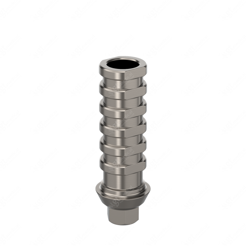 Temporary Abutment, Univ, Non Rotational, Titanium compatible with Mis® Internal Standard 3.5 G009100 – GT-Medical S.L., Abutments