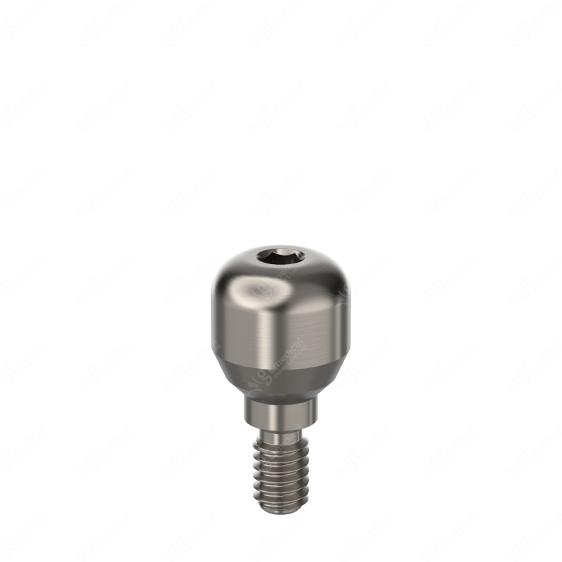 Healing Abutment, G4.0mm, D4.5mm, Hex 1.25 compatible with Best Fit® Internal Hex 002 HXI G10044 – GT-Medical S.L., Gingivaformer