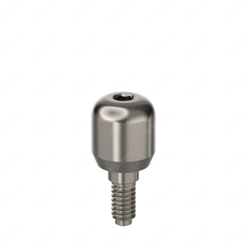 Healing Abutment, G5.0mm, D4.6mm, Hex 1.25 compatible with Sweden and Martina® Premium® Ø3.80 G10085 – GT-Medical S.L., Gingivaformer