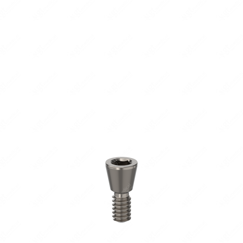 Healing Abutment, G0.0mm, D2.3mm, Hex 1.25 compatible with Dentsply® Astra® 3.0 Yellow G10138 – GT-Medical S.L., Gingivaformer
