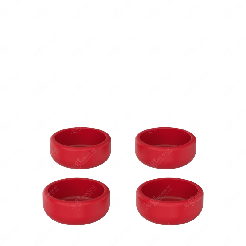 Processing Package, 4 pcs, Pivoting Retention, Red for Loc. Abutment compatible with Best Fit® i-Clean (001 OCT) G20042 – GT-Medical S.L., Abutments