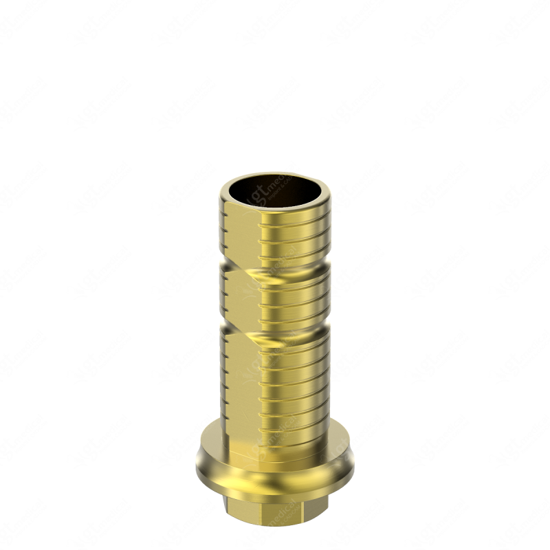 Straight Ti-Base, Non Rotational, G1.0mm compatible with Straumann® Tissue Level RN® G36397 – GT-Medical S.L., Abutments