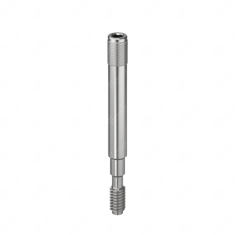 Coping Screw, Open Tray, Hex 1.25, 23.9mm compatible with Nobel Biocare® Replace® Tri-Channel WP E000382 – GT-Medical S.L., Abutments