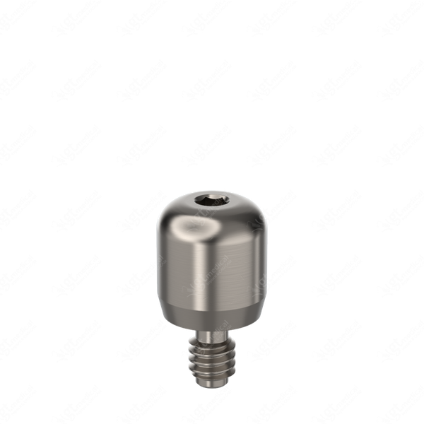 Healing Abutment, G5.0mm, D4.6mm, Hex 1.20 compatible with Best Fit® e-Clean Regular G01030