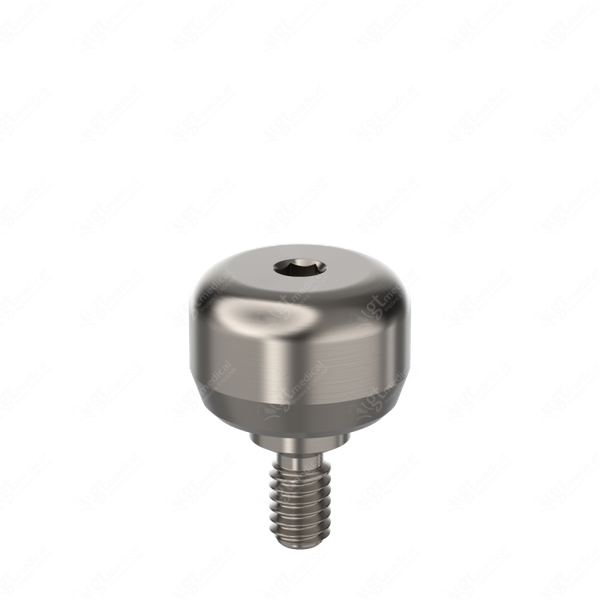 Healing Abutment, G4.0mm, D6.5mm, Hex 1.25 compatible with Zimmer® TSV® P5.7 G10056