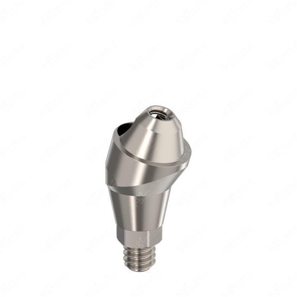 MU Angled Transepithelial with screw, G5.0mm, A17° compatible with Best Fit® s-Clean Regular/Wide G15095