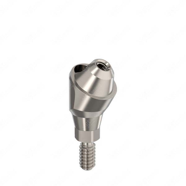 MU Angled Transepithelial with screw, G4.5mm, A30° compatible with Nobel Biocare® Conical Connection NP G15215