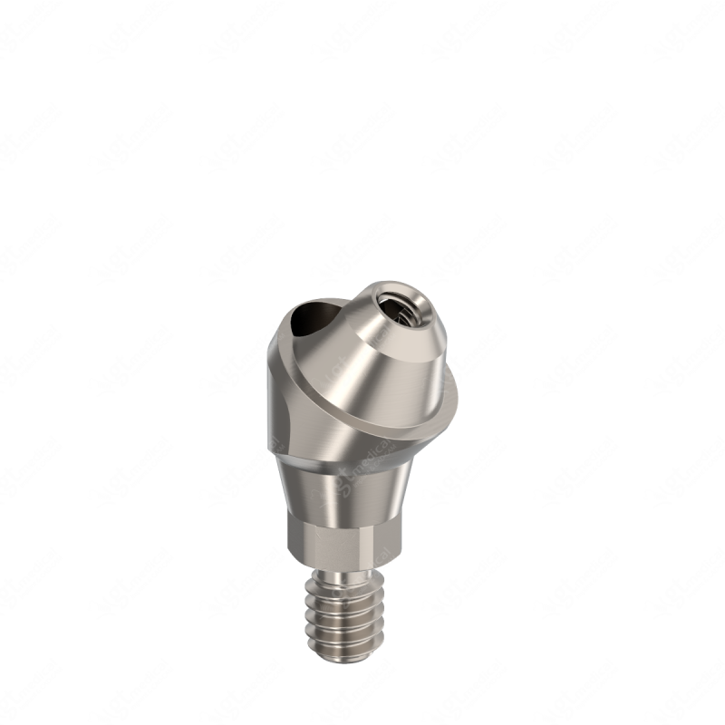 MU Angled Transepithelial with screw, G3.5mm, A30° compatible with Nobel Biocare® Conical Connection RP G15218 – GT-Medical S.L., Abutments