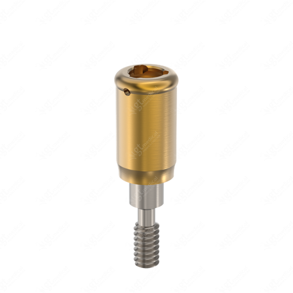Loc. Abutment + Processing Package, G5.0mm compatible with Biomet 3i® Certain® P3.4 G21334