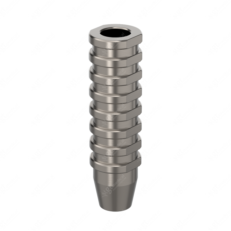 Temporary Abutment, Univ, Rotational, Titanium compatible with Best Fit® s-Clean Regular/Wide G32196 – GT-Medical S.L., Abutments