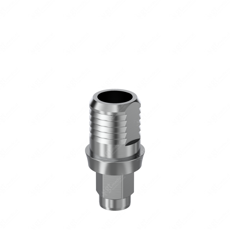 Co-Cr Base, Non Rotational compatible with Biomet 3i® Certain® P3.4 G34187 – GT-Medical S.L., Abutments