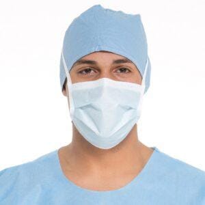 The Lite One OP-Maske, Blau – O&M Halyard Germany GmbH, Mundschutz
