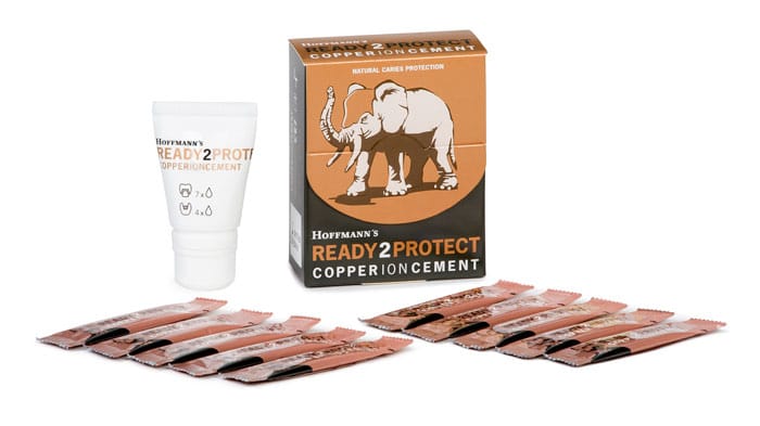 Hoffmann's READY2PROTECT Aktiv-Kupfer-Zement – Hoffmann Dental Manufaktur, Zemente