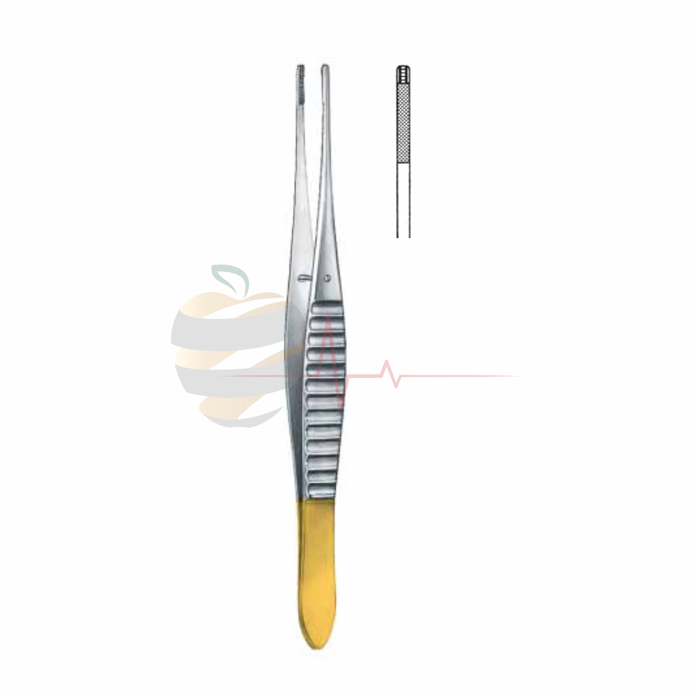 DeBakey Micro Profile Tweezer (16cm, Gold-Plated End) – Hospimed Mfg, Pinzetten