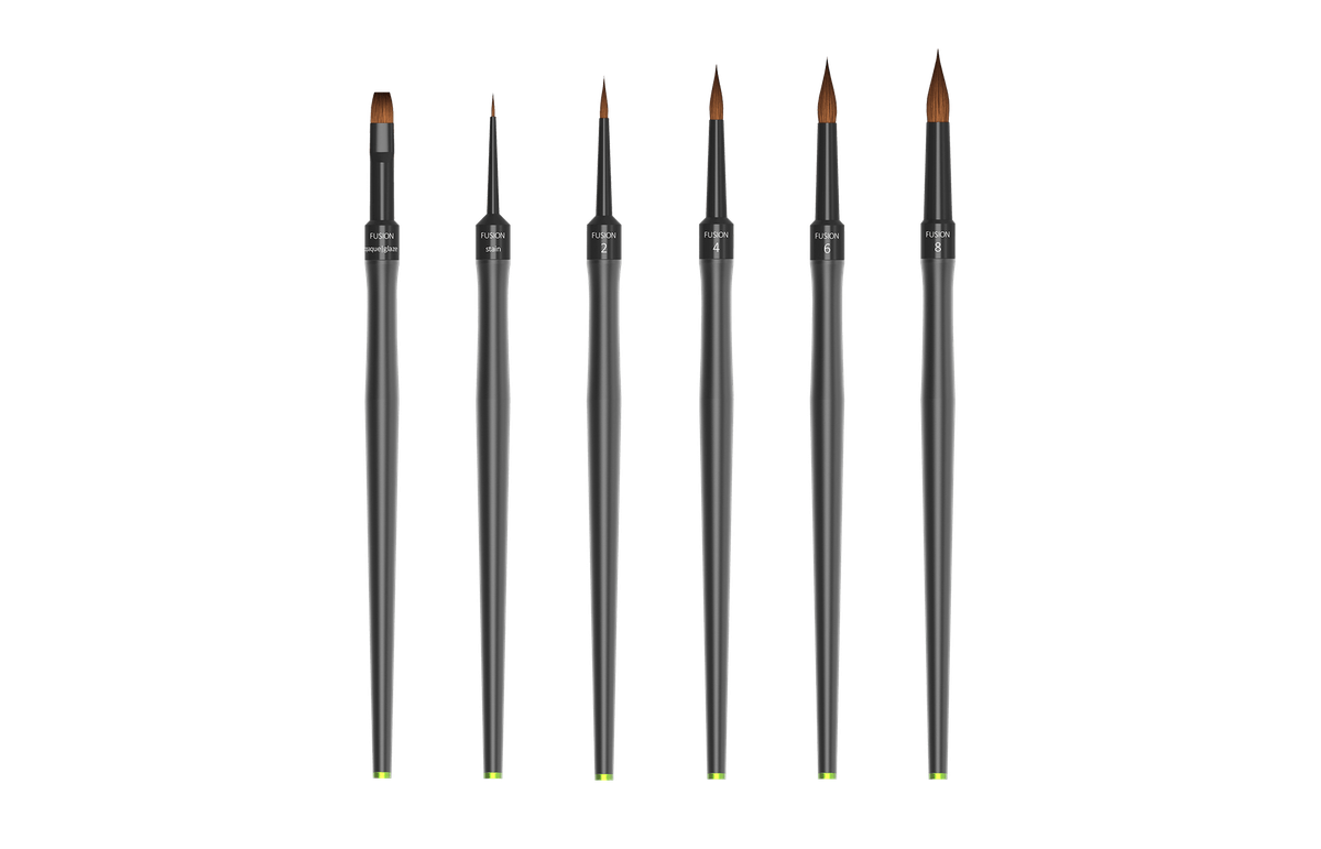 FusionBrush - HPdent Schichtpinsel mit Kolinsky & Synthetikfaser – HPdent GmbH, Instrumente für Zahntechnik