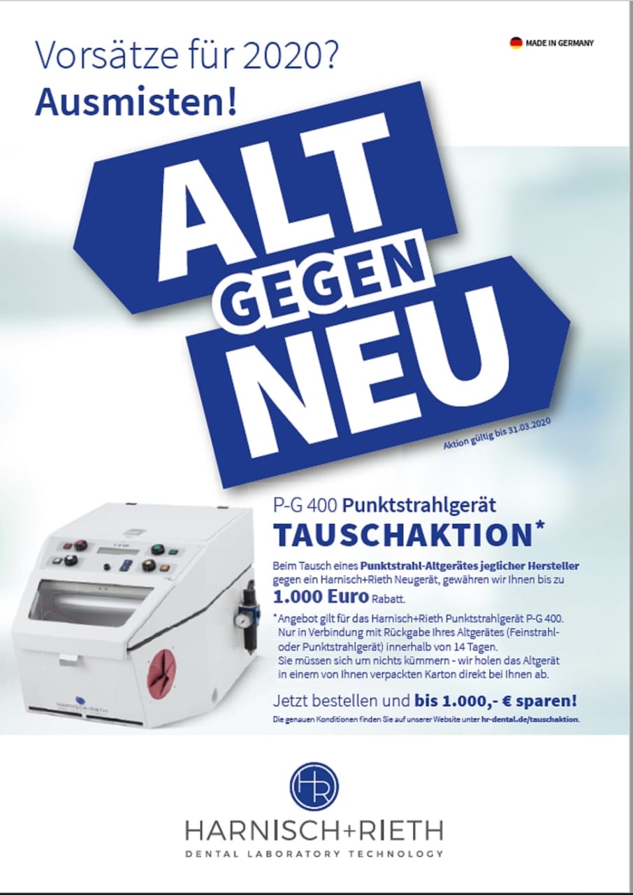 P-G 400 Punktstrahlgerät – Harnisch & Rieth, Geräte