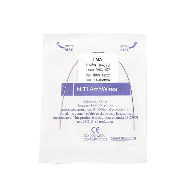 TMA Arch Wires – Sino Ortho Limited, Drähte und Bögen