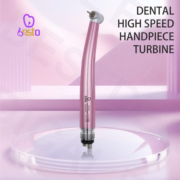 Dental High Speed Handpiece Surgical Stainless Steel Triple Water Spray Dentist Air Turbine Push Button Tip Dentistry Equipment