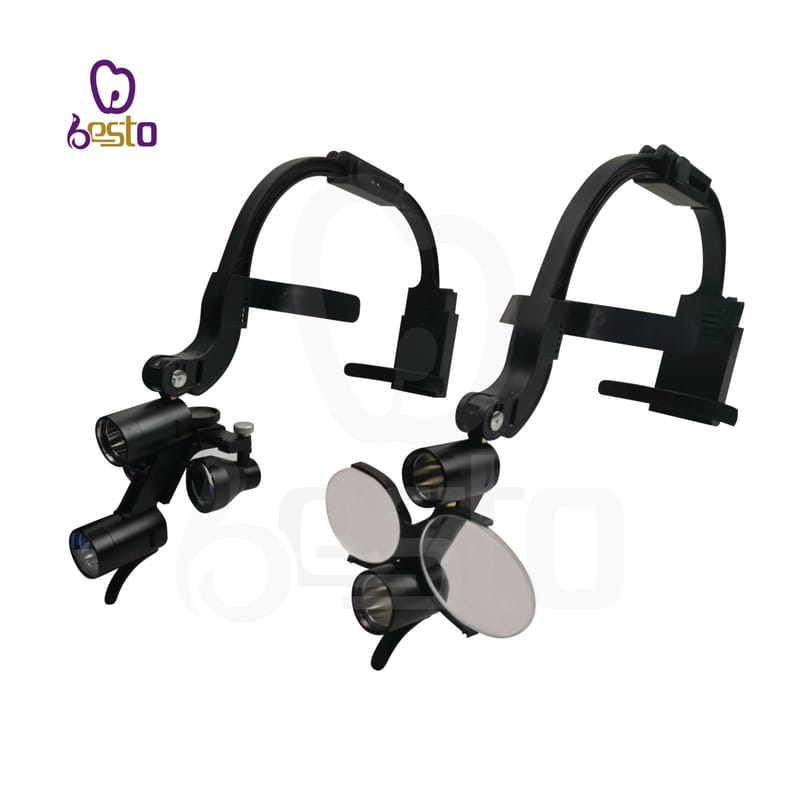 Dental LED Head Light Lamp 2.5X 3.5X Dentist Surgical Headlight Magnification Binocular Loupes For Lab Equipment – BESTDENT FOSHAN MEDICAL EQUIPMENT CO.,LTD, Lupenbrillen und Mikroskope