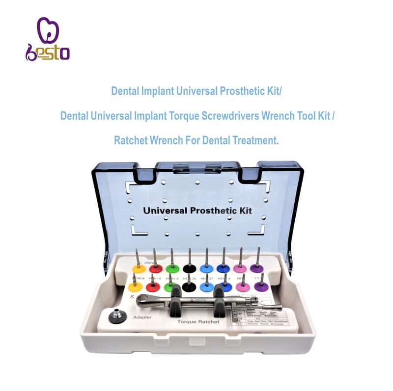 Dental Universal Implant Torque Screwdrivers Wrench Tool Kit For Dental Treatment – BESTDENT FOSHAN MEDICAL EQUIPMENT CO.,LTD, Systemunabhängige Instrumente und Zubehör