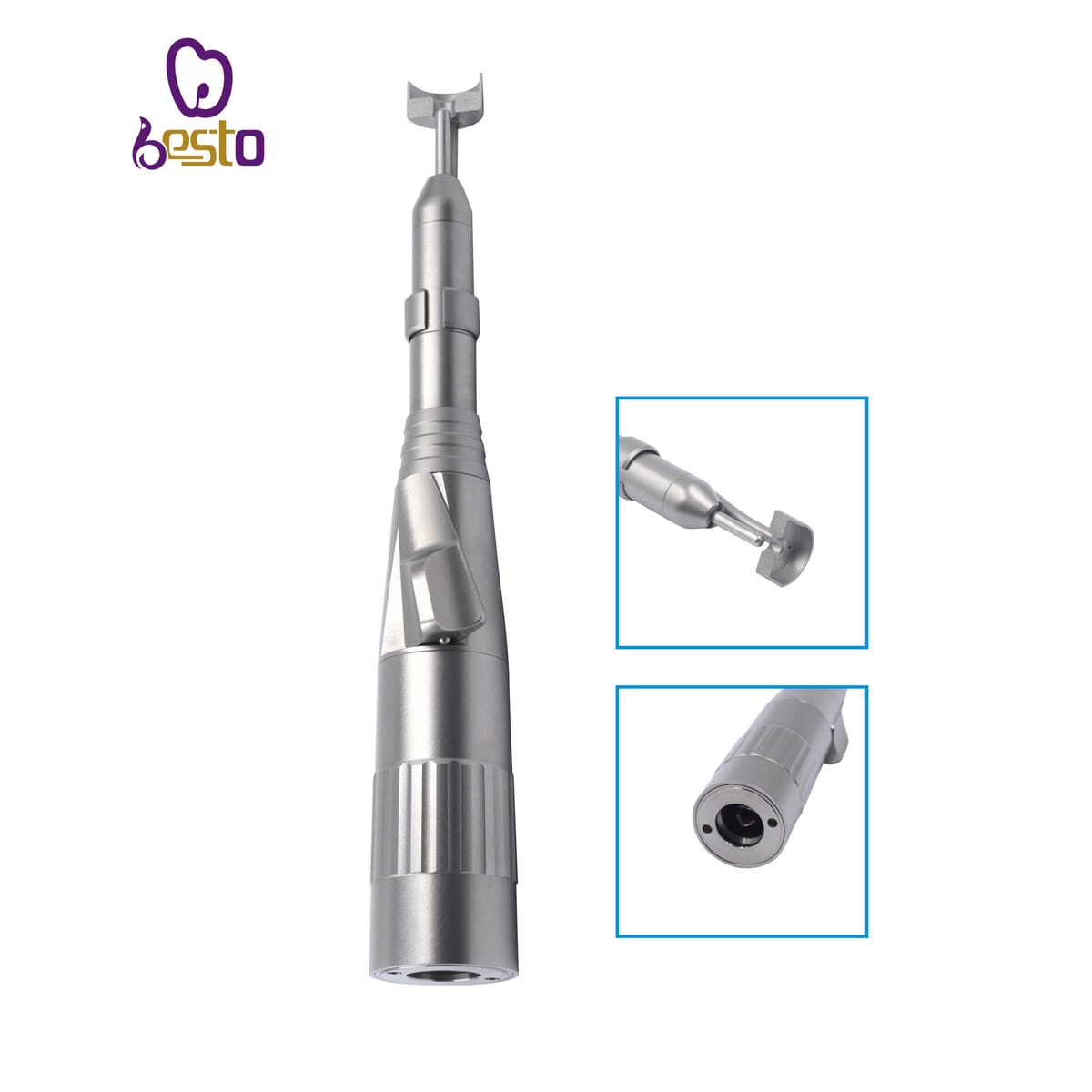 Dental Surgical Saw Handpiece for Implantology External Spray Cutting Straight Handpiece Stainless Steel Low Speed Handpiece – BESTDENT FOSHAN MEDICAL EQUIPMENT CO.,LTD, Übertragungsinstrumente