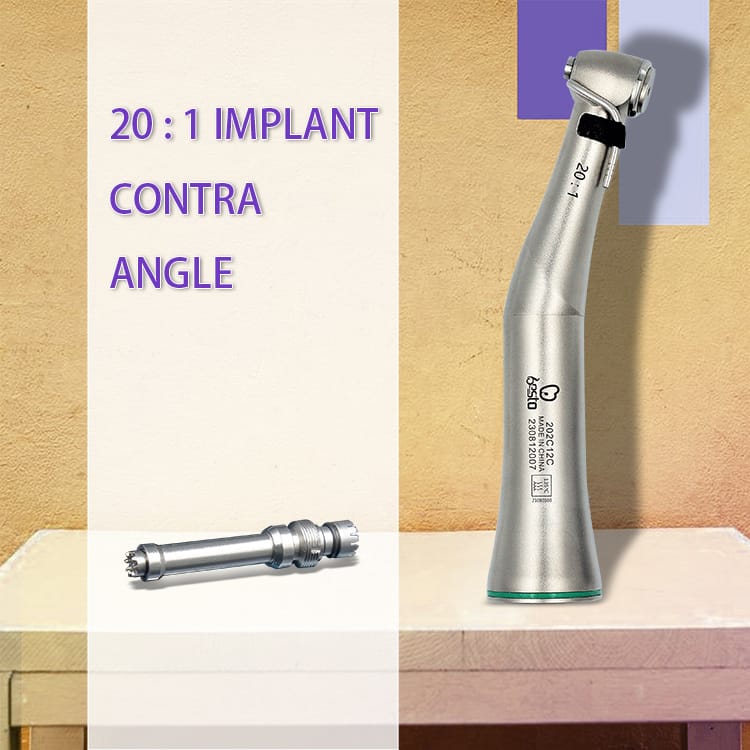 20:1 Implant contra angle high quality dental handpiece – BESTDENT FOSHAN MEDICAL EQUIPMENT CO.,LTD, Übertragungsinstrumente