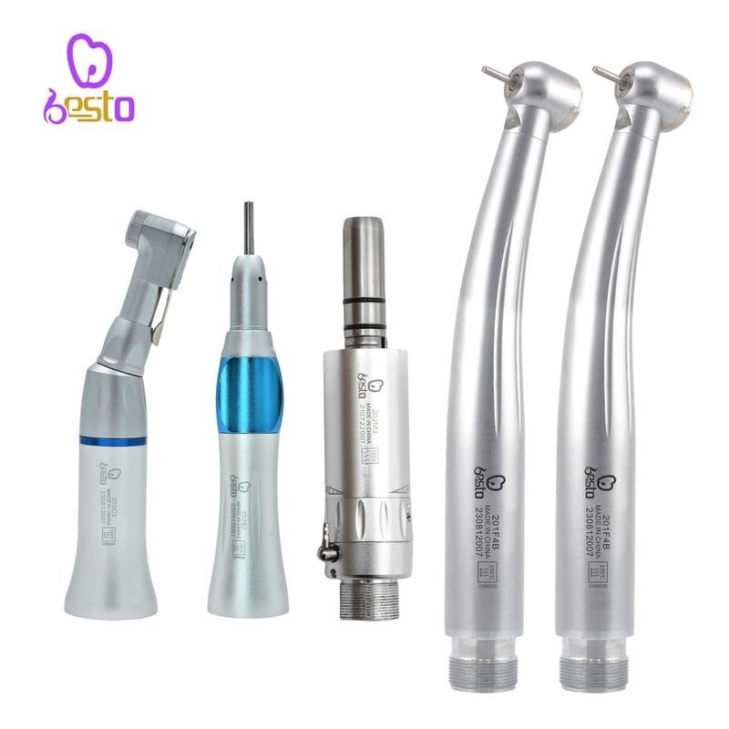 Dental LED High Speed Handpiece 2 Holes Air Turbine Low Speed Handpiece Dental Instrument – BESTDENT FOSHAN MEDICAL EQUIPMENT CO.,LTD, Übertragungsinstrumente