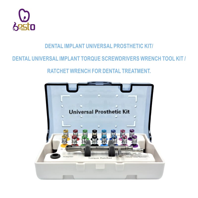 Dental Universal Implant Torque Screwdrivers Wrench Tool Kit For Dental Treatment – BESTDENT FOSHAN MEDICAL EQUIPMENT CO.,LTD, Systemunabhängige Instrumente und Zubehör