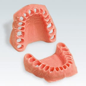 AG-3 WOKH Zahnfleischauflage für Dentalhygiene-Oberkiefermodell – Frasaco, Demomodelle