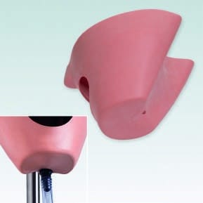 P-6 GMN1L Gesichtsmaske der Reihe P-6 GMN mit einem Loch – Frasaco, Geräte