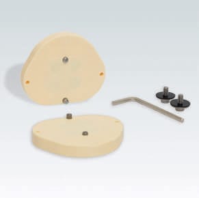 1260MJ Set von Magnetaufnahmeplatten für Ober- und Unterkiefer