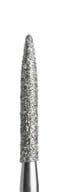 FG Mehrschicht-Diamant - Flamme lang 863 - Supergrob (Schwarzer Ring)