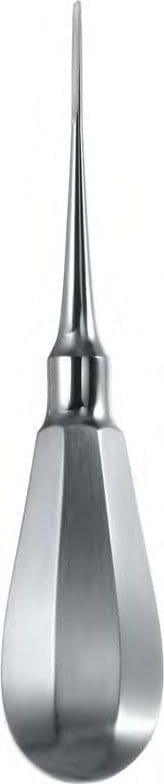 Wurzelheber Standard-Griff, gebogen 5,0 mm