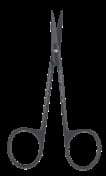 16 Iris-Schere, Gebogen, Super-Cut, Black Line, 12,5 cm – Hu-Friedy Mfg., Chirurgische Instrumente