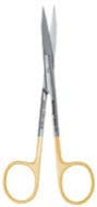 Metzenbaum Perma Sharp Schere, gebogen, fein, 18 cm