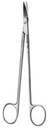 1 Kelly Schere, Gebogen, 16 cm – Hu-Friedy Mfg., Chirurgische Instrumente