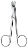 Kronen- &amp; Goldschere, gebogen, 12 cm – Hu-Friedy Mfg., Chirurgische Instrumente