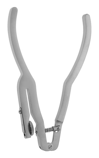 Ivory Kofferdam-Lochzange 16 cm – Otto Leibinger, Kofferdam