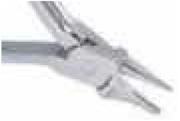 Hollow chop pliers Extra-Mini