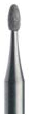 ZD2 FG Diamant - Konisch mit Rundende (379) 379 - Mittel