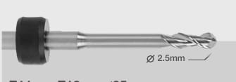 CORiTEC Radiusfräser T11/T13 - 2.5 | 3.0 mm